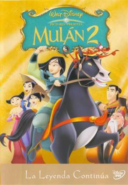 Spanish DVDs - Mulan 2