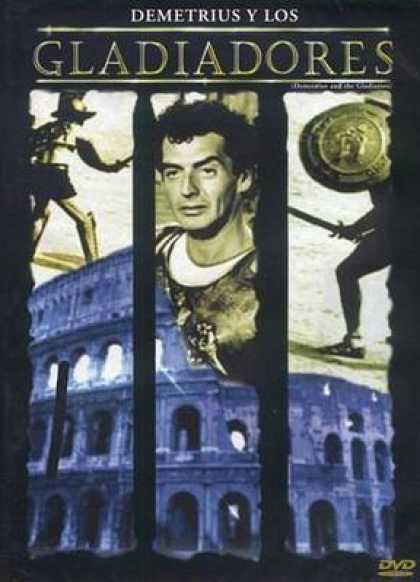Spanish DVDs - Demetrius And The Gladiators