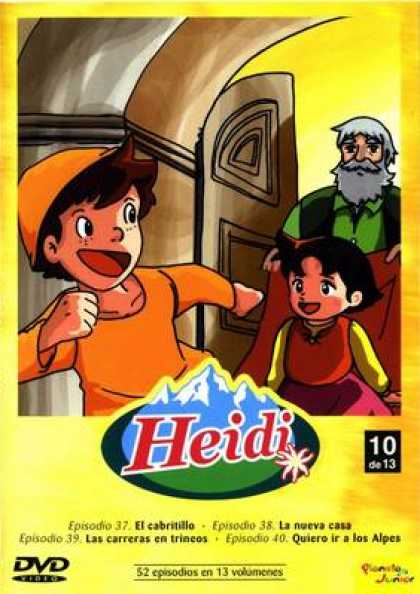 Spanish DVDs - Heidi The Collection Vol 10