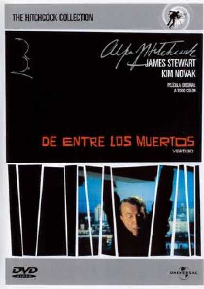 Spanish DVDs - Vertigo The Hitchcock Collection