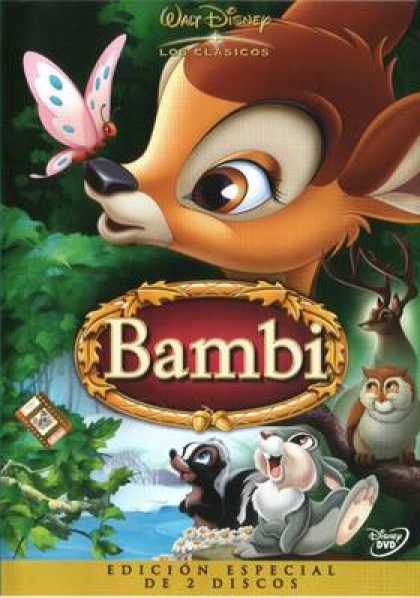 Spanish DVDs - Bambi