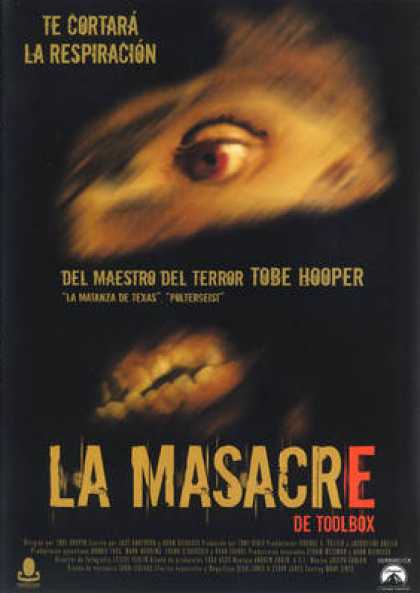 Spanish DVDs - Toolbox Murders