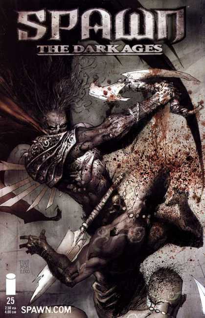 Spawn: The Dark Ages 25 - Devil - Weapon - Blood - Night - Killing - Ashley Wood, Todd McFarlane