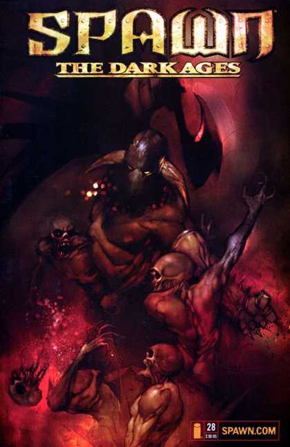 Spawn: The Dark Ages 28 - Dark - Hell - Devils - Wings - Evil - Ashley Wood