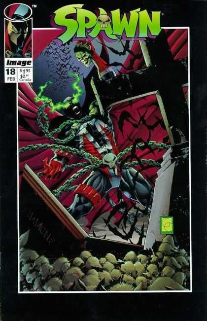 Spawn 18 - Grave - Cross - Chain - Skull - Tomb - Greg Capullo