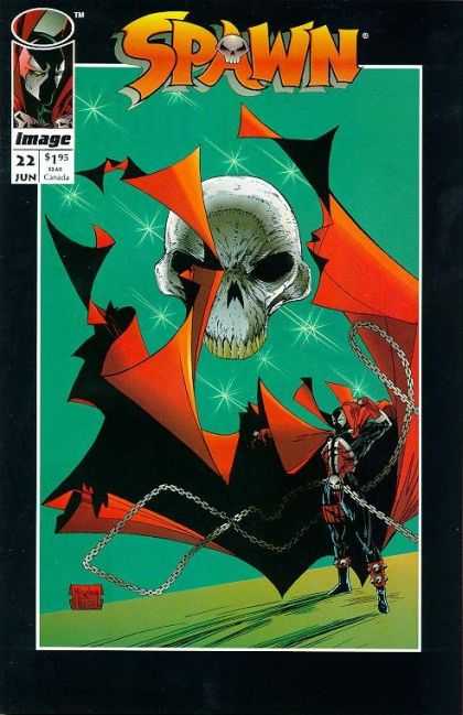 Spawn 22 - Silver Chain - Skull - Cape - Image Comics - 22 Jun - Todd McFarlane