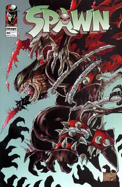 Spawn 40 - Spikes - Demon - Red Cape - Arms - Screams - Kevin Conrad