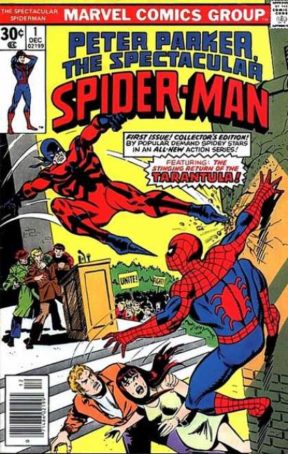 Spectacular Spider-Man (1976) 1 - Tarantula - Specie - Spider - Similar - Quick - Sal Buscema