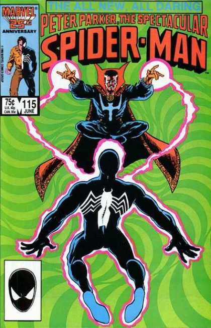 Spectacular Spider-Man (1976) 115 - Peter Parker - Marvel - Spell - Lightning - June