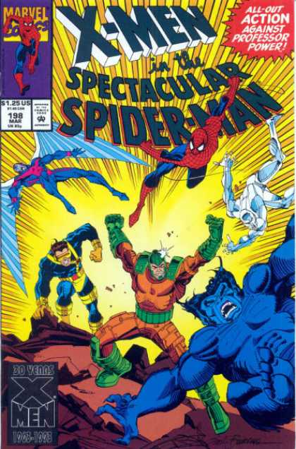 Spectacular Spider-Man (1976) 198 - Marvel - Comics - X Men - Spiderman - Spectacular - Sal Buscema