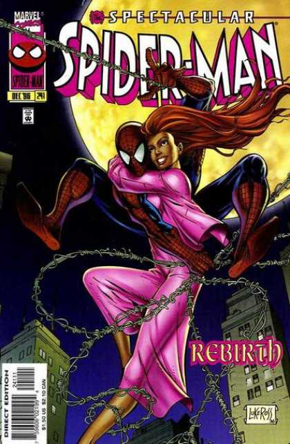Spectacular Spider-Man (1976) 241 - Spetacular - Rebirth - Webbed Hero - Web Slinging - Mary Jane