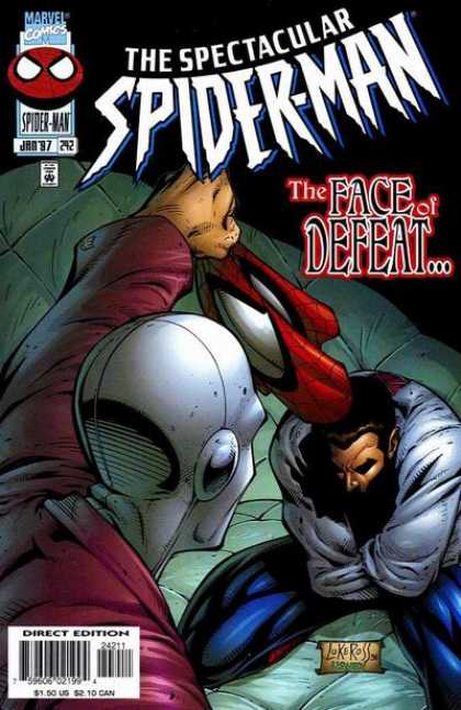 Spectacular Spider-Man (1976) 242 - Mask - The Face Of Defeat - Padded Room - Straitjacket - Peter Parker