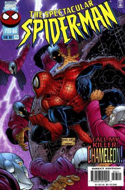 Spectacular Spider-Man (1976) 243 - Rain - Chameleon - Killer - Lightning - Thugs