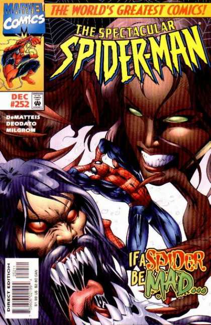 Spectacular Spider-Man (1976) 252 - Kraven The Hunter - If A Spider Be Mad - Writer Jm Dematis - Dec 1997 252 - Marvel Comics