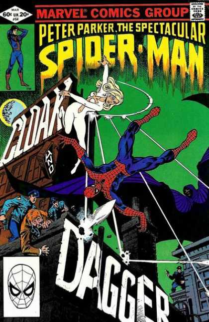 Spectacular Spider-Man (1976) 64 - Spider Web - Dagger - Cloak - Spectacular - Comics