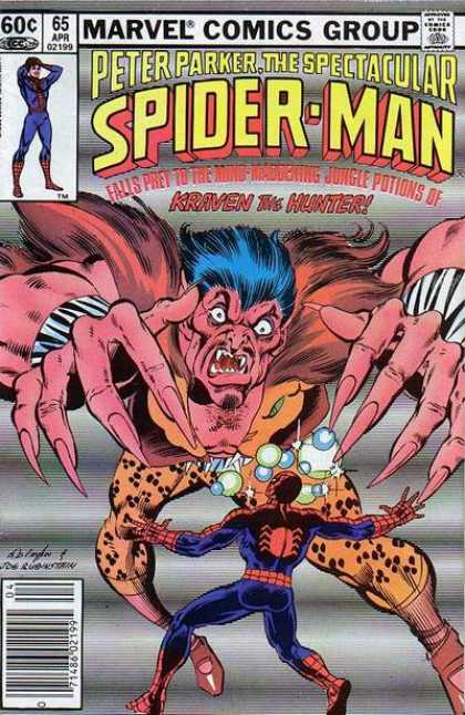 Spectacular Spider-Man (1976) 65 - Spider-man - Peter Parker - Marvel - Comics - 60cent - Bob Layton, Josef Rubinstein