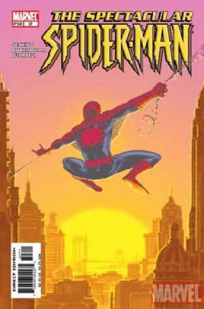 Spectacular Spider-Man 27 - Marvel - Direct Edition - Jenkins - Building - Bright Light - Mark Buckingham