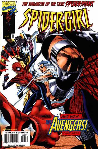 Spider-Girl 13 - Marvel - The Daughter Of The Spider-man - Costume - Superhero - Battle