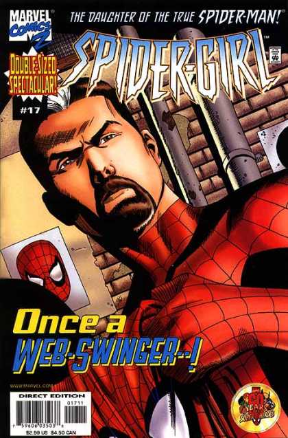 Spider-Girl 17 - Spiderman - Man - Beard - Tense - Imposter