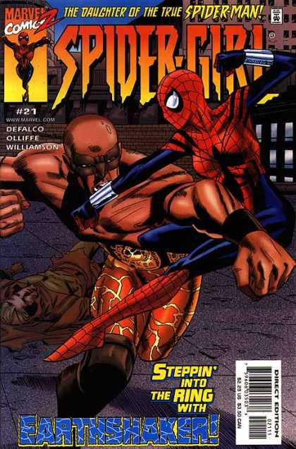 Spider-Girl 21 - Marvel Comics - Spider-girl - Spider-man - Earthshaker - Marvel Comics 2