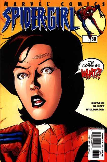 Spider-Girl 38 - Marvel - Speech Bubble - Defalco - Olliffe - Full Moon