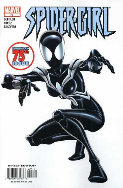 Spider-Girl 75 - Landmark 75th Issue - Direct Edition - Defalco - Buscema - Frenz