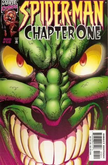 Spider-Man: Chapter One 10 - Marvel - Monster - Red Eyes - Green Skin - Direct Edition - John Byrne