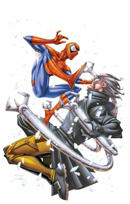 Spider-Man: Doctor Octopus Out Of Reach 2 - Robotic Hands - Spiderman - Doctor - Boots - White Hair