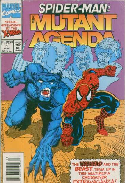 Spider-Man: Mutant Agenda 1 - Spiderman - Special Appearance By X-men - The Webhead And The Beast - Team Up In The Multimedia Crossover Estravaganza - Marvelcomics