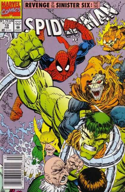 Spider-Man 19 - Revenge - Sinister Six - Marvel - Yellow - Green - Erik Larsen
