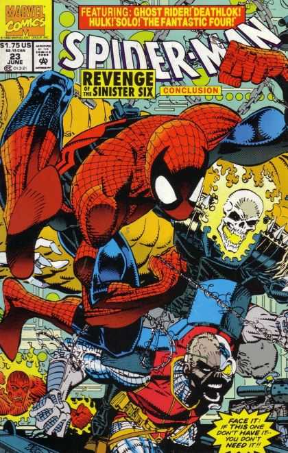 Spider-Man 23 - Revenge Of The Sinister Six - Ghost Rider - Deathlok - Hulk - Solo - Erik Larsen