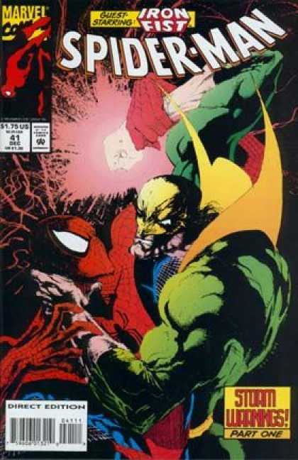 Spider-Man 41 - Iron Fist - Hero Fight - Storm Warnings Part 1 - Struggle - Heel Turn - Jae Lee