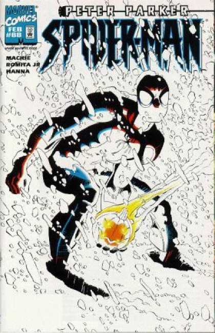 Spider-Man 88 - Pumpkin - Marvel Comics - Snow - Fire - Spider Suit - John Romita