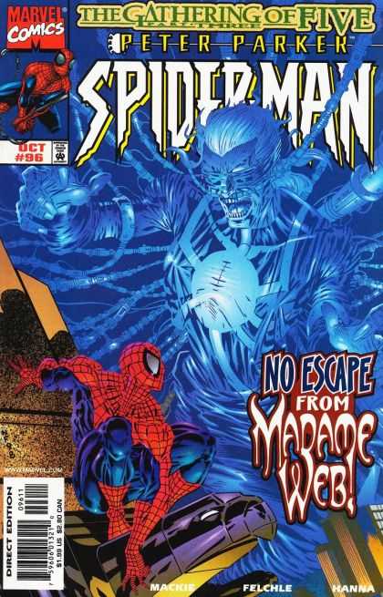 Spider-Man 96 - Marvel Comics - October - Gathering Of Five - No Escape - Hanna