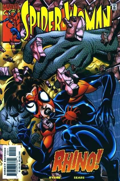Spider-Woman (1999) 10 - Marvel - Marvel Comics - Spider-woman - Rhino - Spiderwoman Vs Rhino - Bart Sears