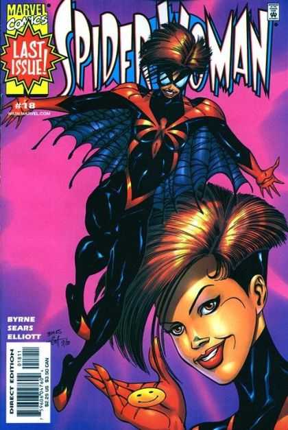 Spider-Woman (1999) 18 - Marvel - Last Issue - Superhero - Byrne - Sears - Bart Sears