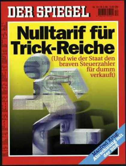 Spiegel - Der SPIEGEL 12/1996 -- Steuern - der Ehrliche ist der Dumme
