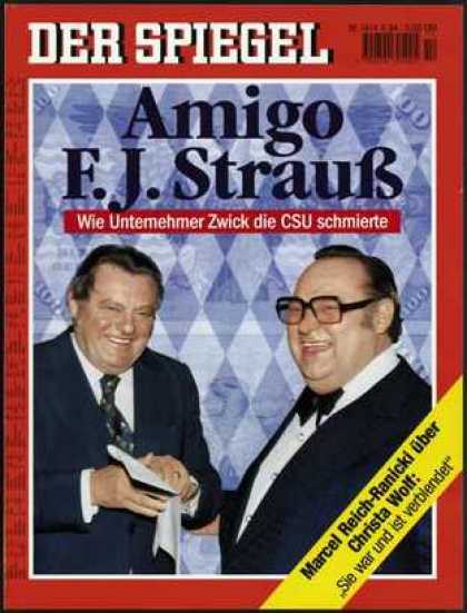 Spiegel - Der SPIEGEL 14/1994 -- Bayern: Amigo Strauï¿½ und der Bï¿½derkï¿½nig Zwick