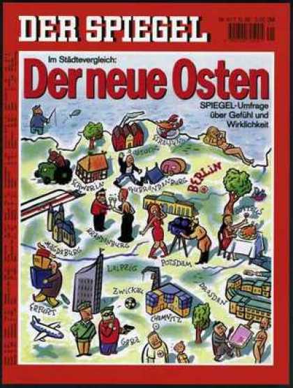 Spiegel - Der SPIEGEL 41/1996 -- Ostdeutschland: Stï¿½dtevergleich