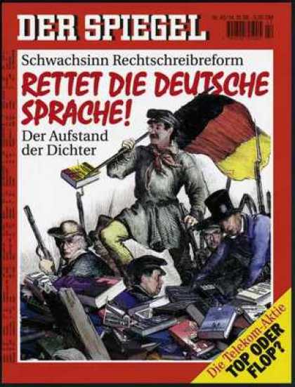 Spiegel - Der SPIEGEL 42/1996 -- Dichterfront gegen Rechtschreibreform