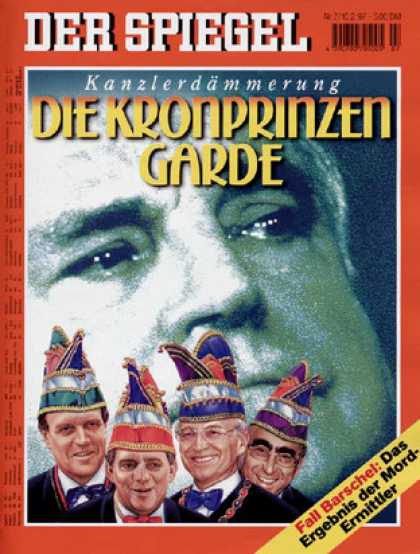 Spiegel - Der SPIEGEL 7/1997 -- Die Anwï¿½rter auf das Kohl-Erbe