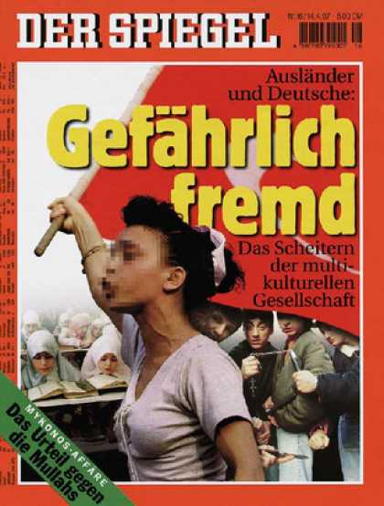 Spiegel - Der SPIEGEL 16/1997 -- Auslï¿½nder-Integration - vertane Chancen