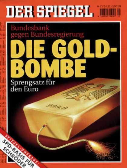 Spiegel - Der SPIEGEL 23/1997 -- Der Streit um den Goldschatz gefï¿½hrdet den Euro