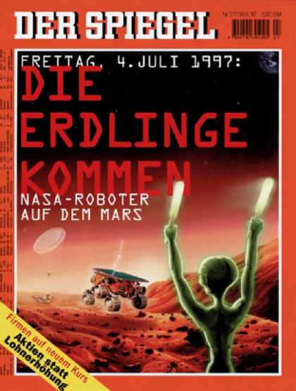 Spiegel - Der SPIEGEL 27/1997 -- Aufbruch zum Mars
