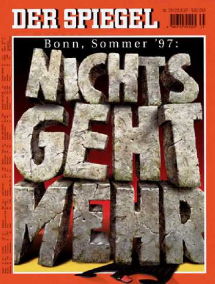 Spiegel - Der SPIEGEL 35/1997 -- Auflï¿½sungstendenzen in der Bundesregierung