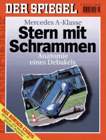 Spiegel - Der SPIEGEL 45/1997 -- Mercedes: Konstruktionsmï¿½ngel bei der A-Klasse