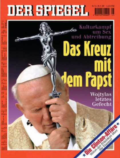 Spiegel - Der SPIEGEL 5/1998 -- Papst: Kulturkampf um Sex und Abtreibung