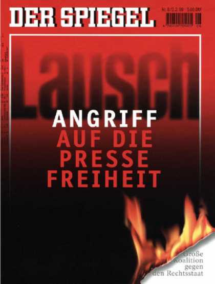 Spiegel - Der SPIEGEL 6/1998 -- Pressefreiheit in Gefahr