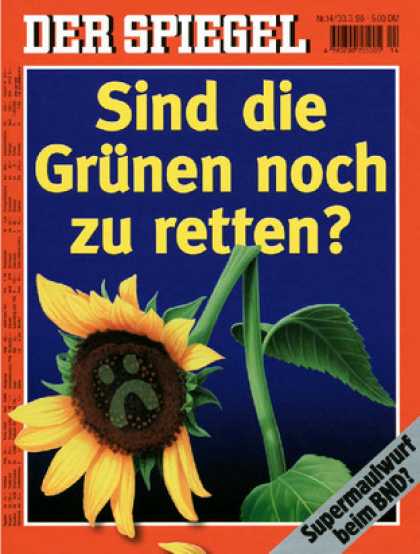 Spiegel - Der SPIEGEL 14/1998 -- Sind die Grï¿½nen noch zu retten?