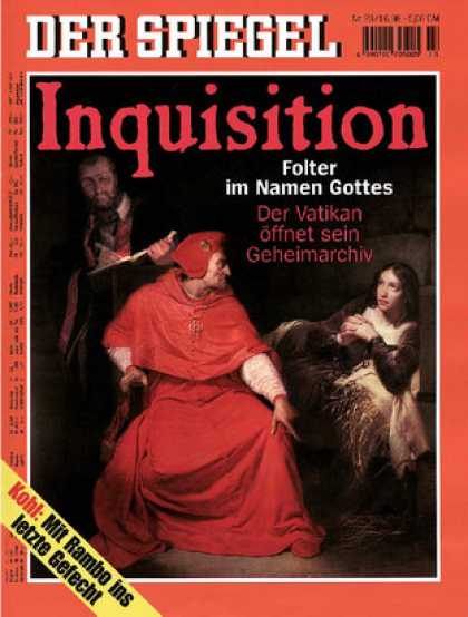 Spiegel - Der SPIEGEL 23/1998 -- Der Vatikan ï¿½ffnet sein Inquisitionsarchiv